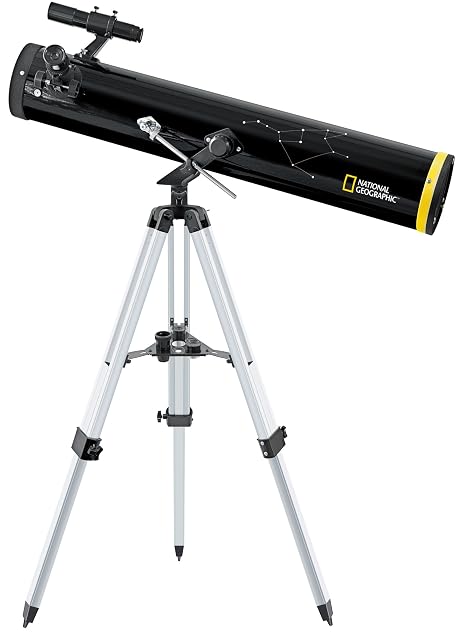 National Geographic 114/900 reflector on its alt-azimuth mount