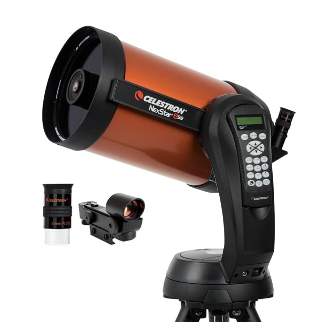 Celestron NexStar 8SE Schmidt-Cassegrain on its single-arm fork mount
