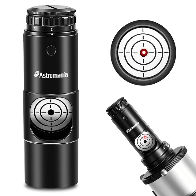 Astromania 1.25 inch laser collimator in anodised aluminium