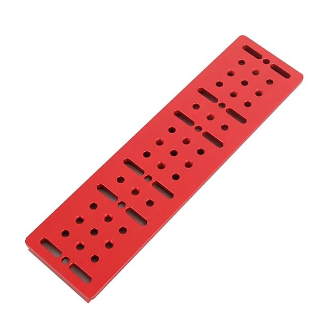 Hopbucan red anodised multifunction dovetail plate