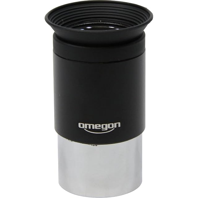 Omegon 25 mm Plössl eyepiece with rubber eyecup