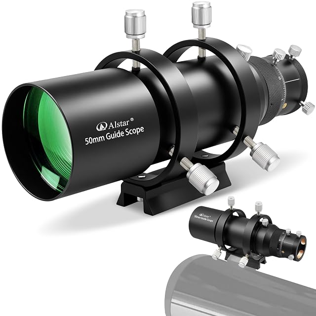Alstar 50 mm guide scope with helical focuser and tube rings