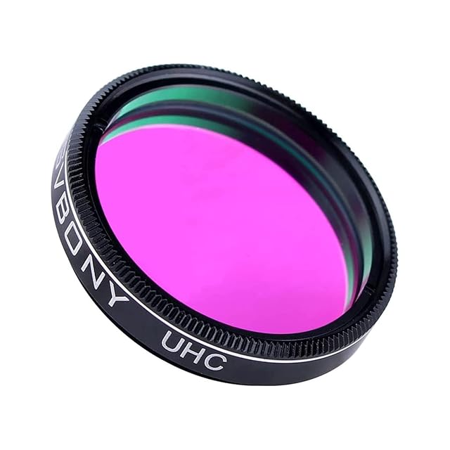 SVBONY 1.25 inch UHC nebula filter in its case