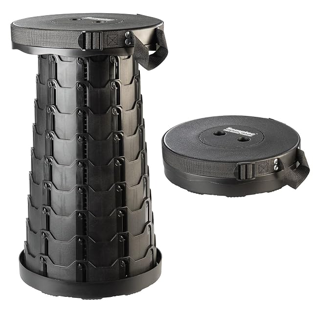 Semptec telescoping stool with carry strap