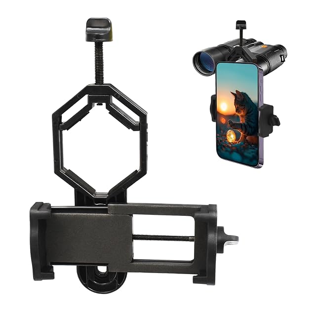 Surplex universal smartphone adapter with aluminium body