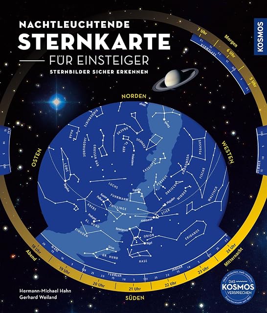 Kosmos glow-in-the-dark rotating star chart