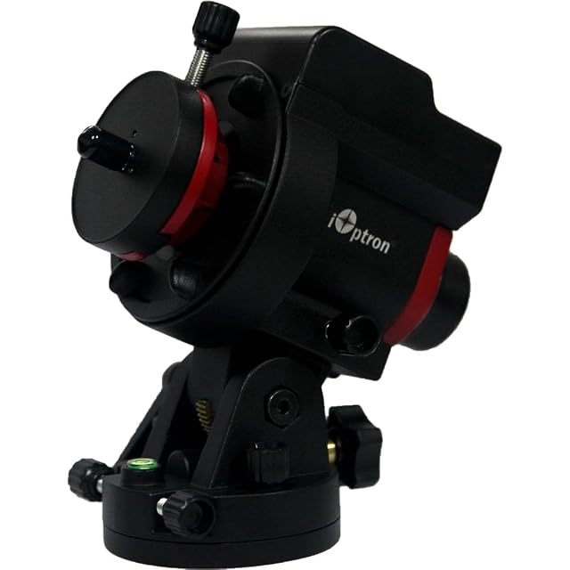 iOptron SkyGuider Pro tracking mount with counterweight