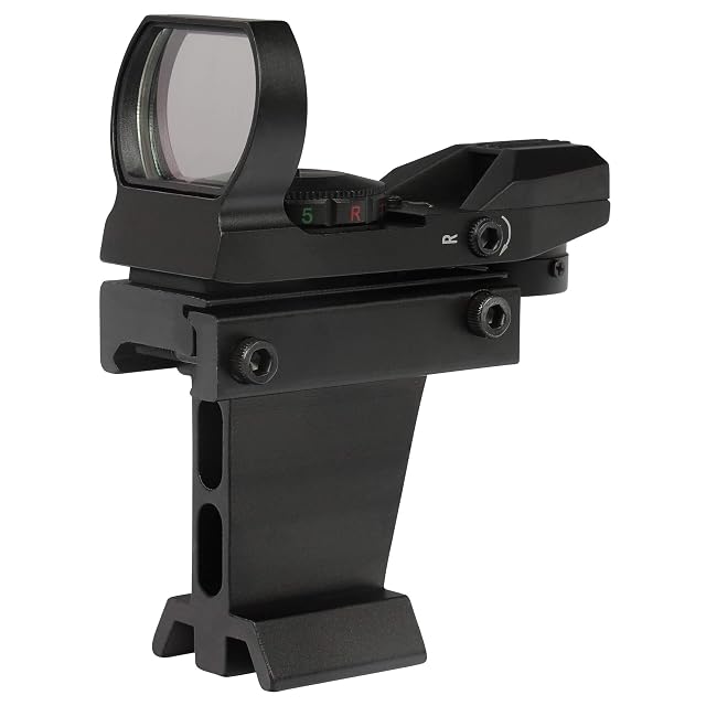 Omegon Deluxe red dot finder in metal housing
