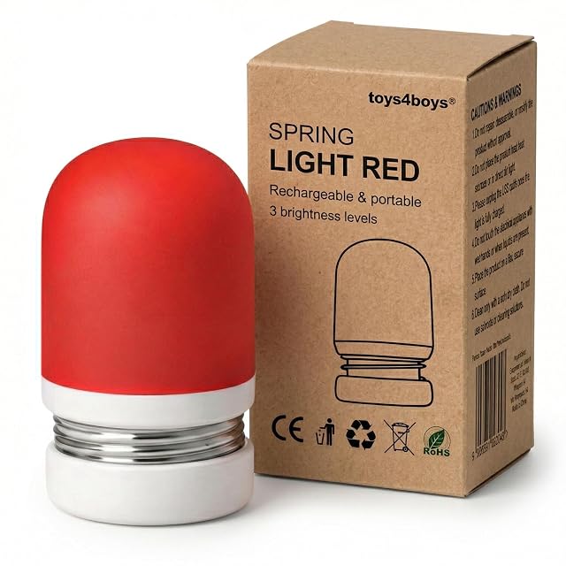 Toys4Boys 630 nm dimmable red night light