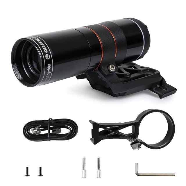 Celestron StarSense Autoguider mounted on a computerised telescope