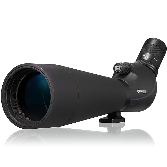 Bresser Corvette 20-60x80 spotting scope with rubber armour