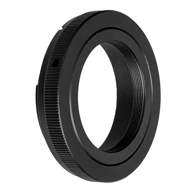 Your Day Mate T2 adapter ring for Canon EF and EF-S in black aluminium