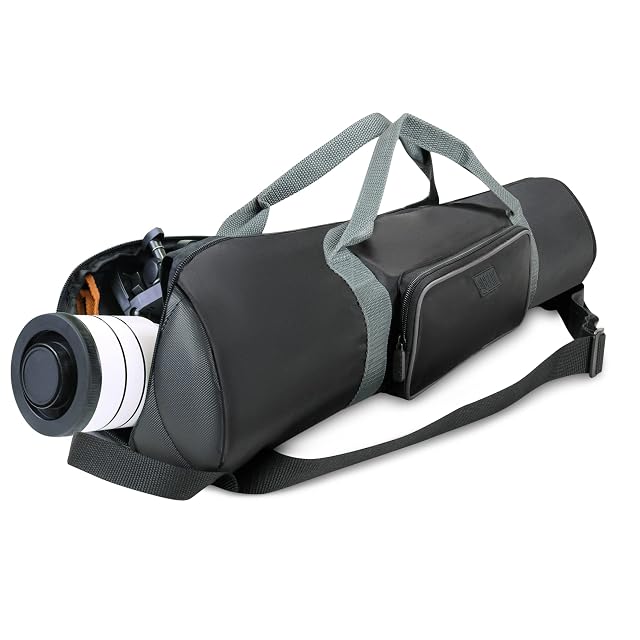 USA Gear extendable refractor telescope case with shoulder strap