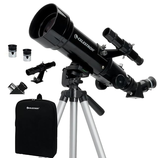 Celestron Travel Scope 70 refractor with its backpack and tripod