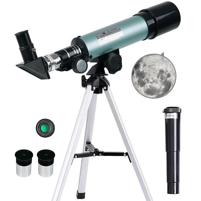 Mijiao 50/360 travel refractor on its folding tripod