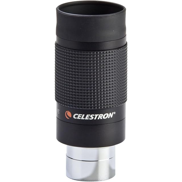 Celestron 93230 8-24 mm zoom eyepiece in black and silver